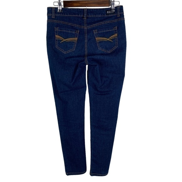Beau Dawson Petite Skinny Denim Jeans Women's 4P Dark Blue - Picture 2 of 11